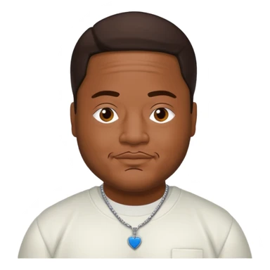 Jarrell "J-Boog" Houston Sr with dark brown hair sticker