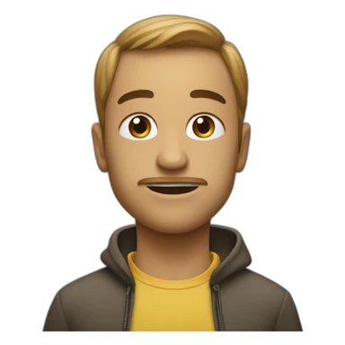 Main qui dit viens vite sticker