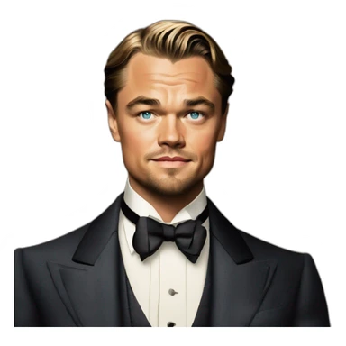 Leonardo DiCaprio the Great Gatsby sticker