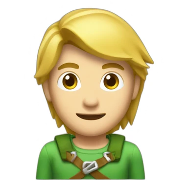 Link en parachute sticker