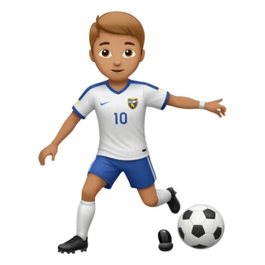 soccer player sticker