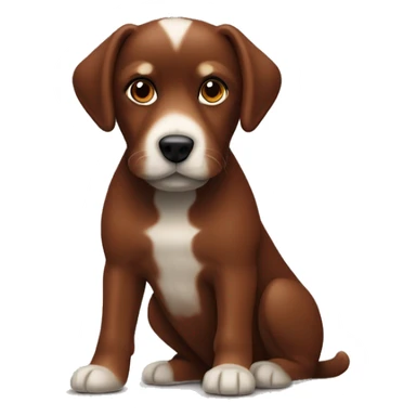 dansk svensk gard hund with mahagoni  colour sticker