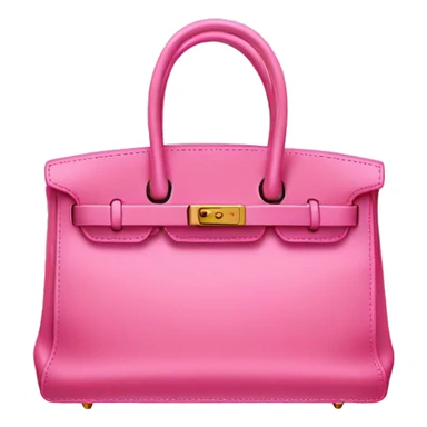 Pink Birkin bag sticker