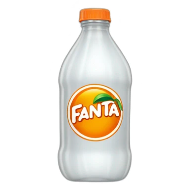 fanta bottle sticker