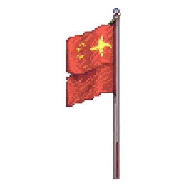 red flag sticker
