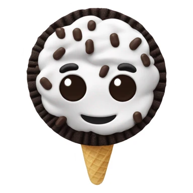 oreo ice cream sticker