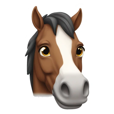Skewbald horse  sticker