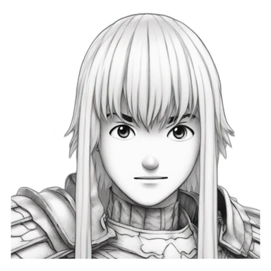 Griffith from the manga berserk sticker
