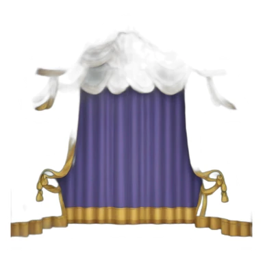 theatre curtain sticker
