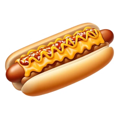 chili cheese coney hot dog sticker