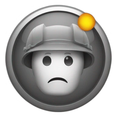 Danger nucléaire sticker