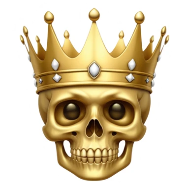 👑💀🤫 sticker