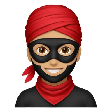 Räuber EmojiRäuber Emoji sticker