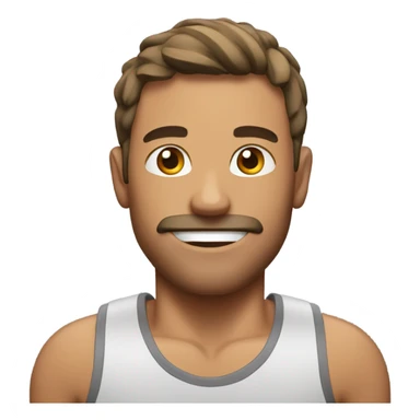 fitness man sticker