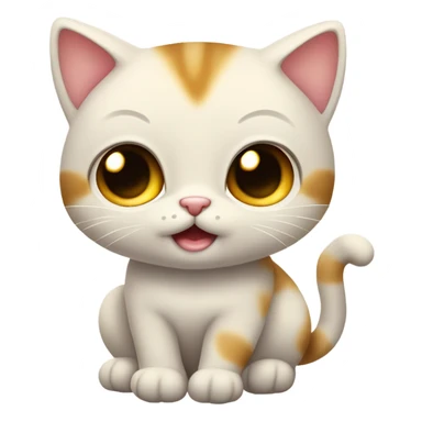 Gatito bebé sticker