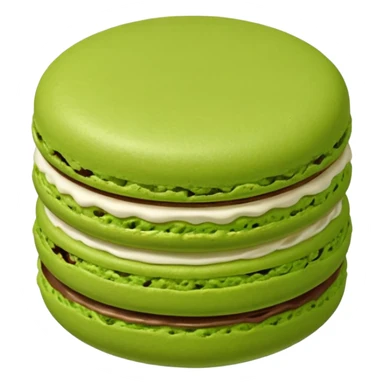 a Green Macaroon sticker