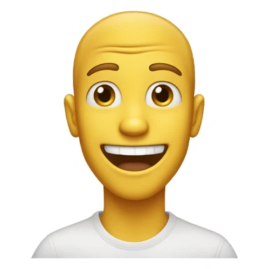 knee slapper laughing sticker