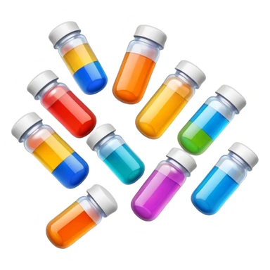 Supplement pill bottles sticker