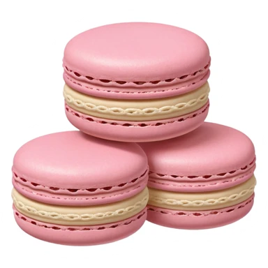Light pink macarons sticker