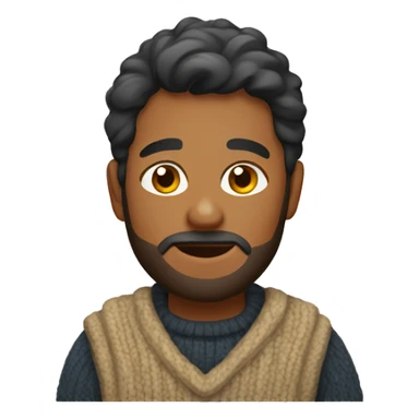 Shepherd wearing a Sweater sticker