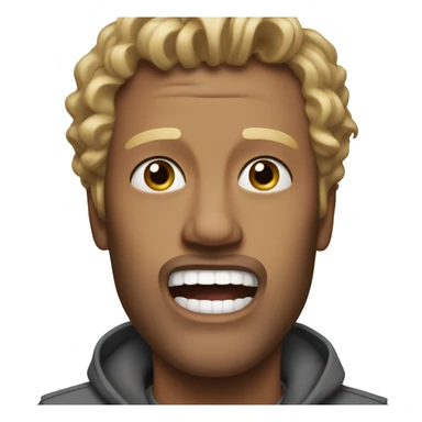 Jaw dropping shock sticker