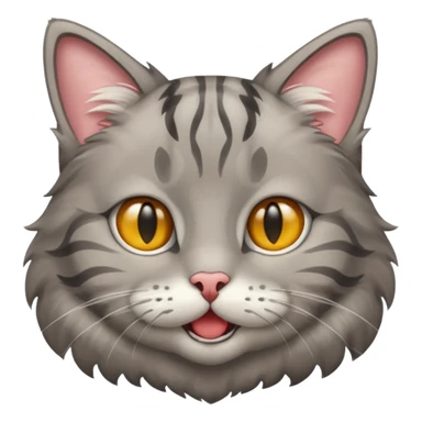 Create a mewing cat emoji sticker