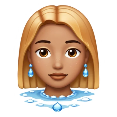 😮‍💨 add sweat to this emoji, remove the smoke sticker