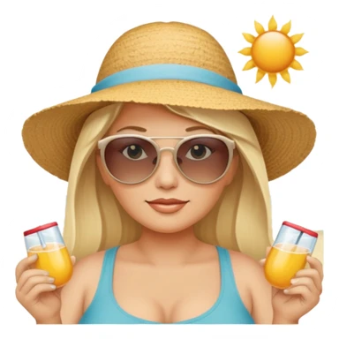 300 lb white blonde mom on beach  sticker