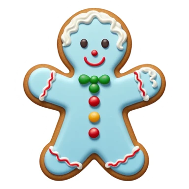 Christmas cookie sticker