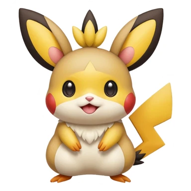 Emolga-Victini-Pichu-Dedenne-fusion sticker