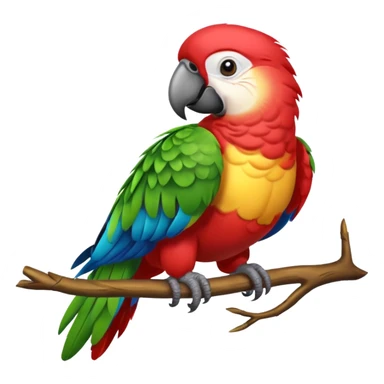 Parrot sticker