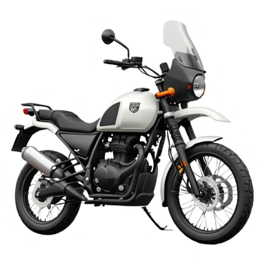 Royal Enfield Himalayan 450 kamet white sticker