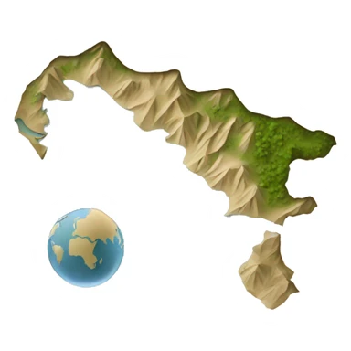 mapa de chipre sticker