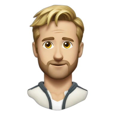 Ryan Gosling from the movie Drive sticker