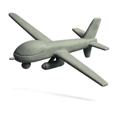 Ukrainian strike drone sticker