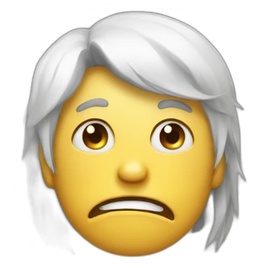 crying annoyed fake laugh sticker