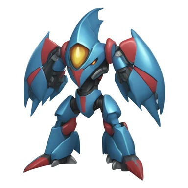 Sharpedo-Gabite-Salamence-Medabot-Mecha full body sticker