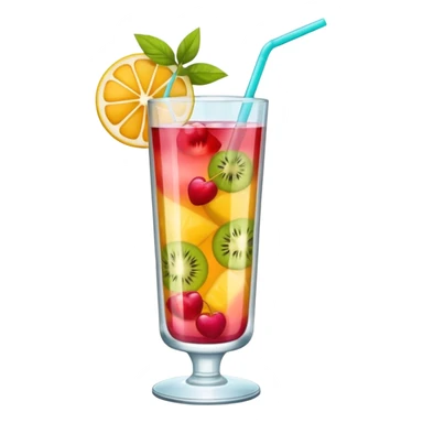 beach coctail drink sticker