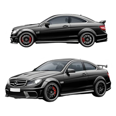 Mercedes w204 c63 sticker