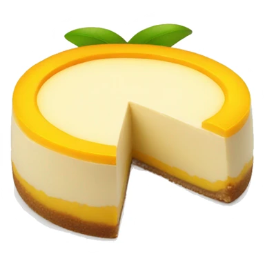 mango cheesecake sticker