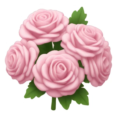 Light pink bouquet  sticker