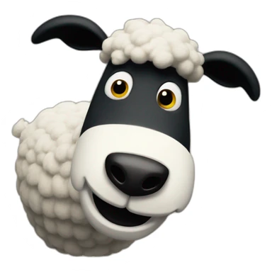 Shaun the sheep sticker