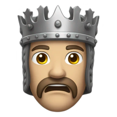 clash royalr king sticker