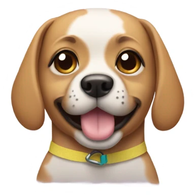 Dog wearing a bikini  sticker