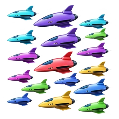 Outter space alien armada  sticker