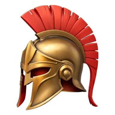 Casco espartano emoji sticker
