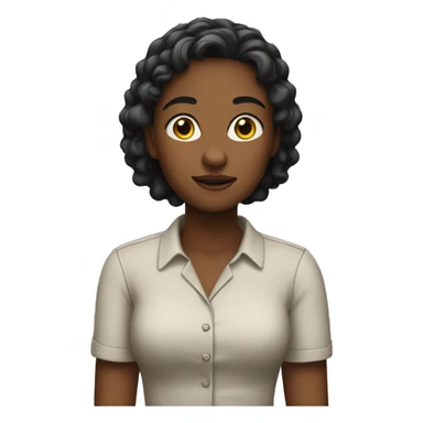 The girl who figured something out sticker