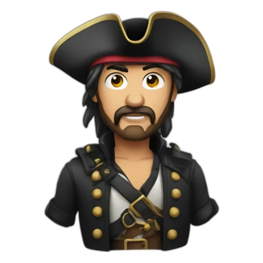 Pirat in Agency sticker