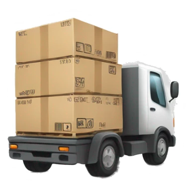 cargo saas app logo clean and simple sticker