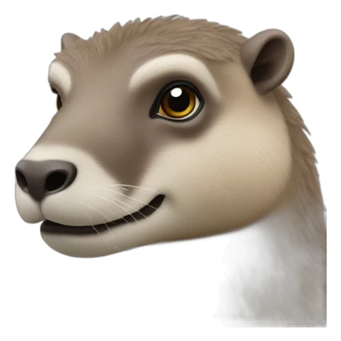 Chameau loutre sticker